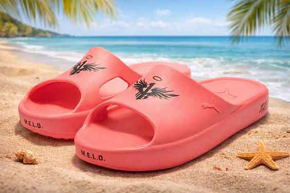 Чехли розови на Puma