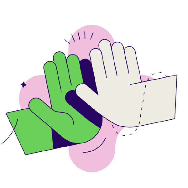 high-five