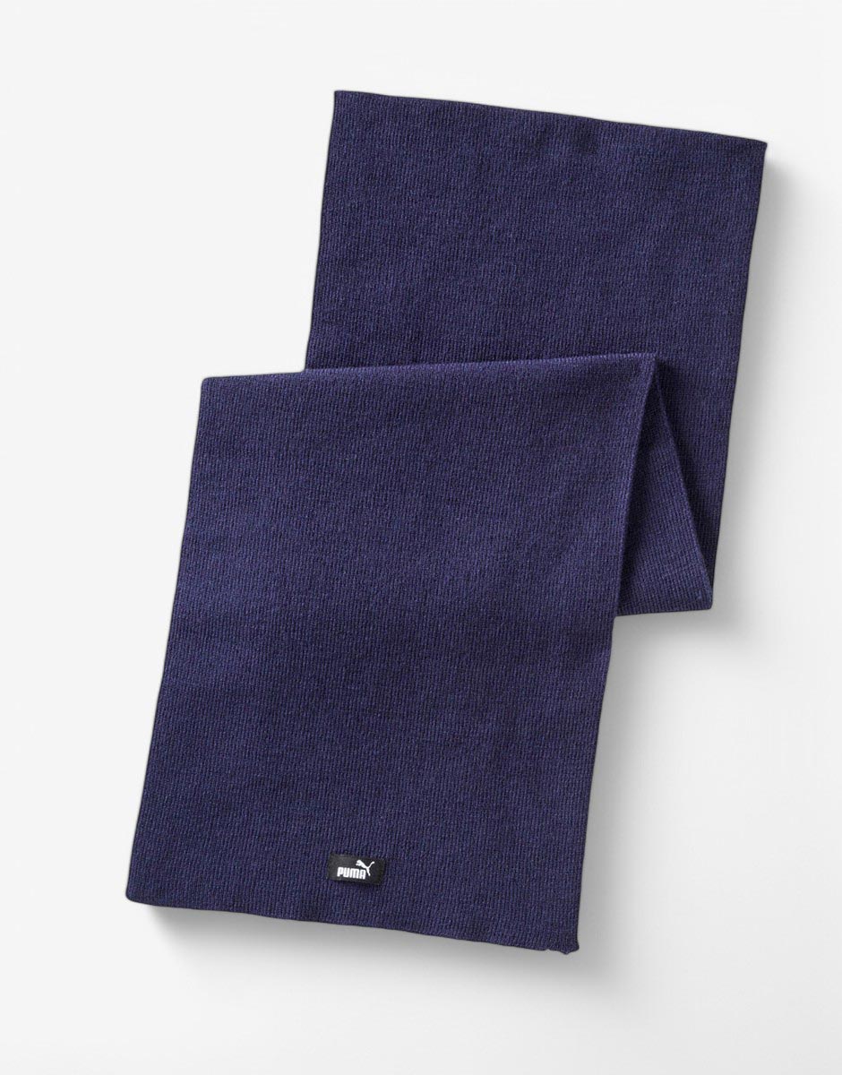 PUMA Long Knit Scarf Navy