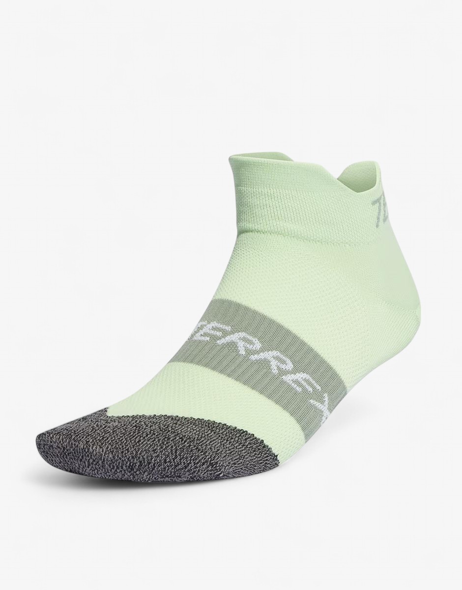 ADIDAS 1-Pair Terrex Heat.Rdy Trail Running Speed Ankle Socks Green