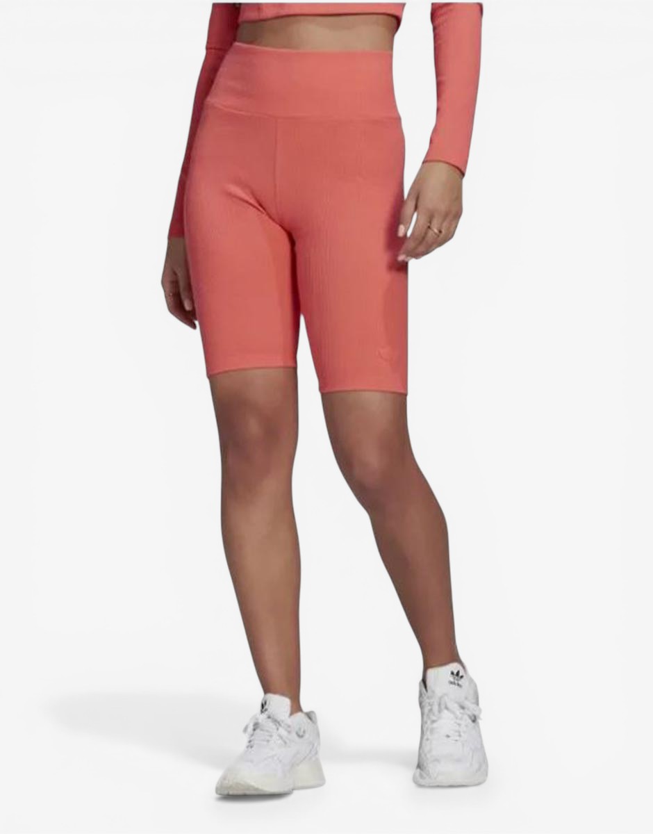 ADIDAS 2 Colored Rib Short Tights Pink