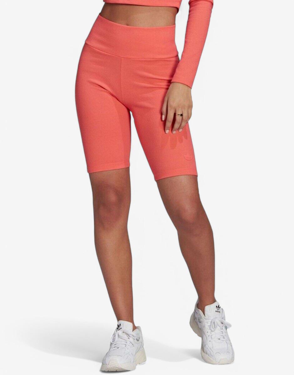 ADIDAS 2 Colored Rib Short Tights Pink