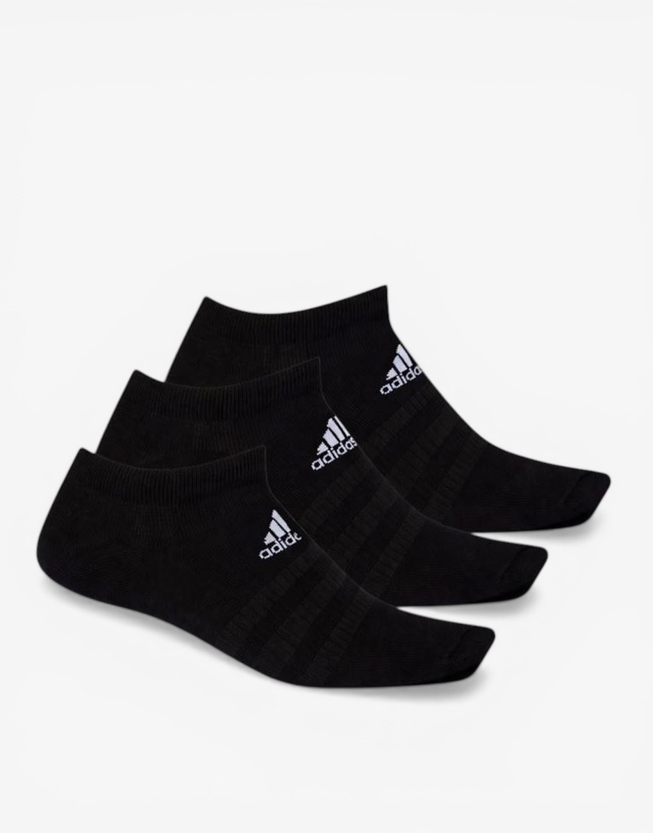 ADIDAS 3-Packs Low-Cut Socks All Black