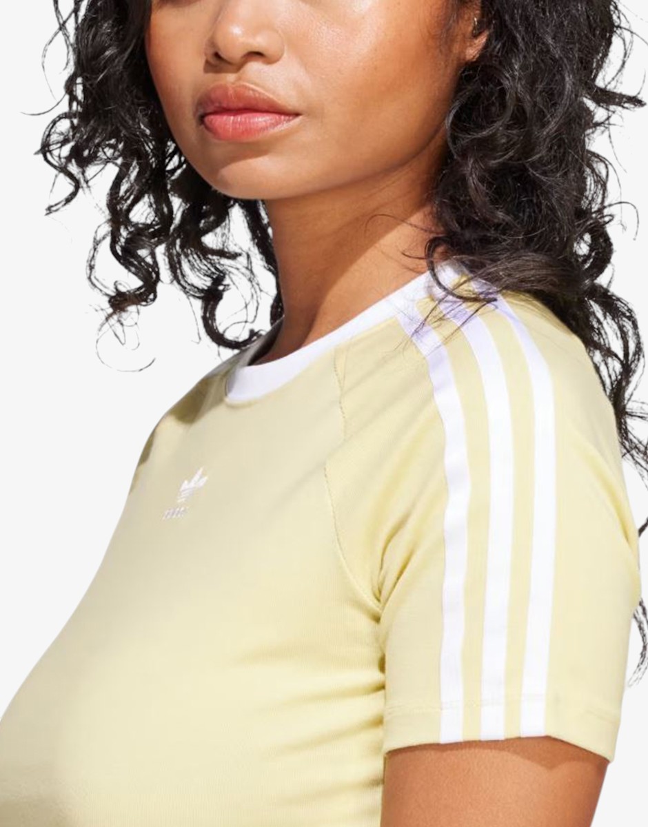 ADIDAS 3-Stripes Baby Tee Yellow