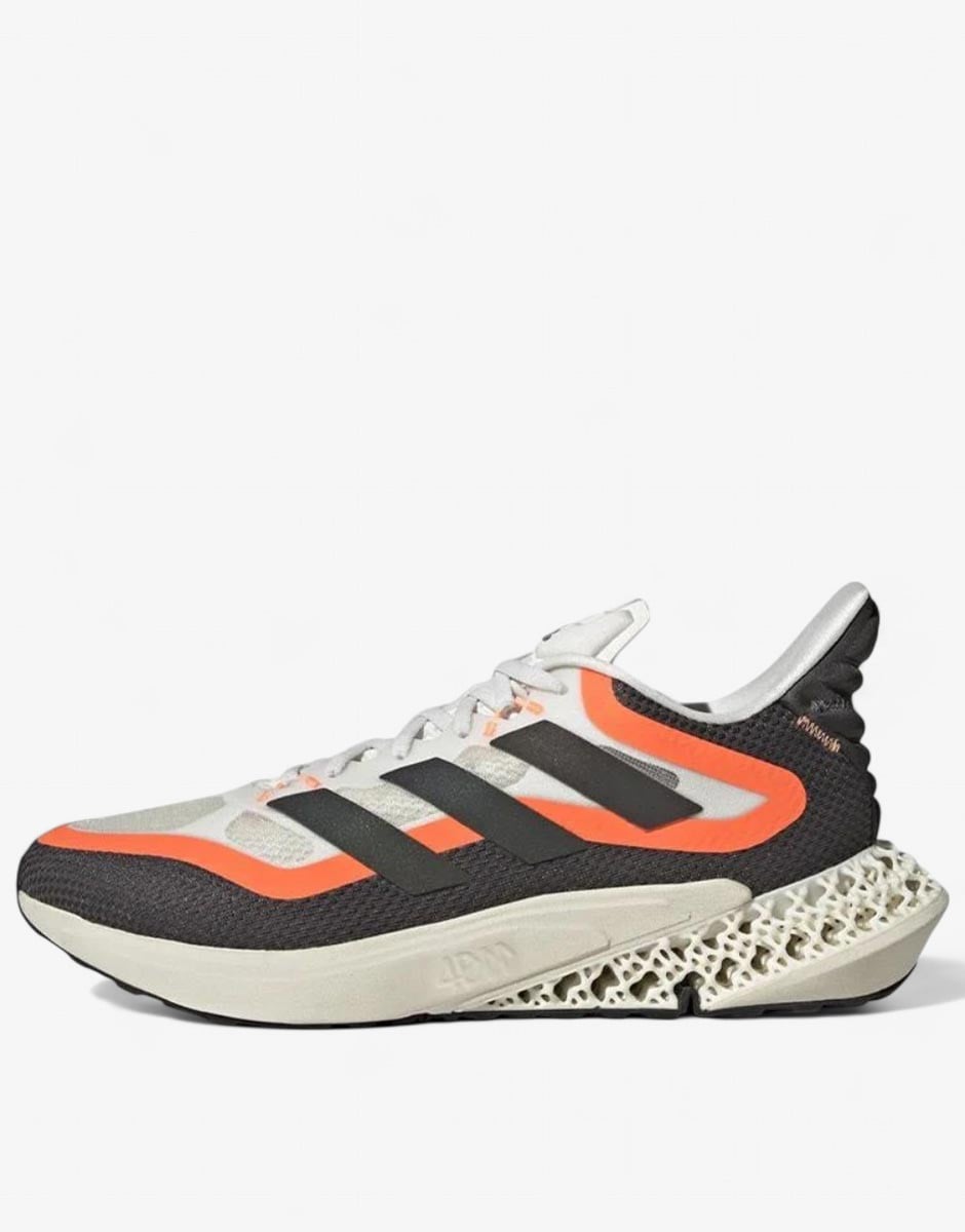 ADIDAS 4DFwd Pulse 2 Running Shoes White/Night Metallic/Orange