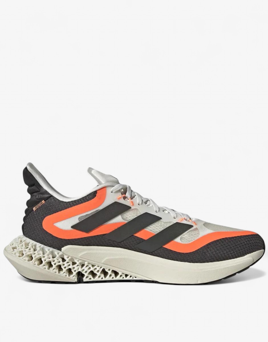 ADIDAS 4DFwd Pulse 2 Running Shoes White/Night Metallic/Orange