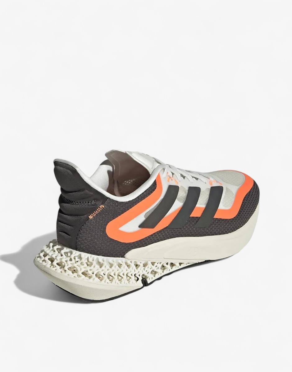 ADIDAS 4DFwd Pulse 2 Running Shoes White/Night Metallic/Orange