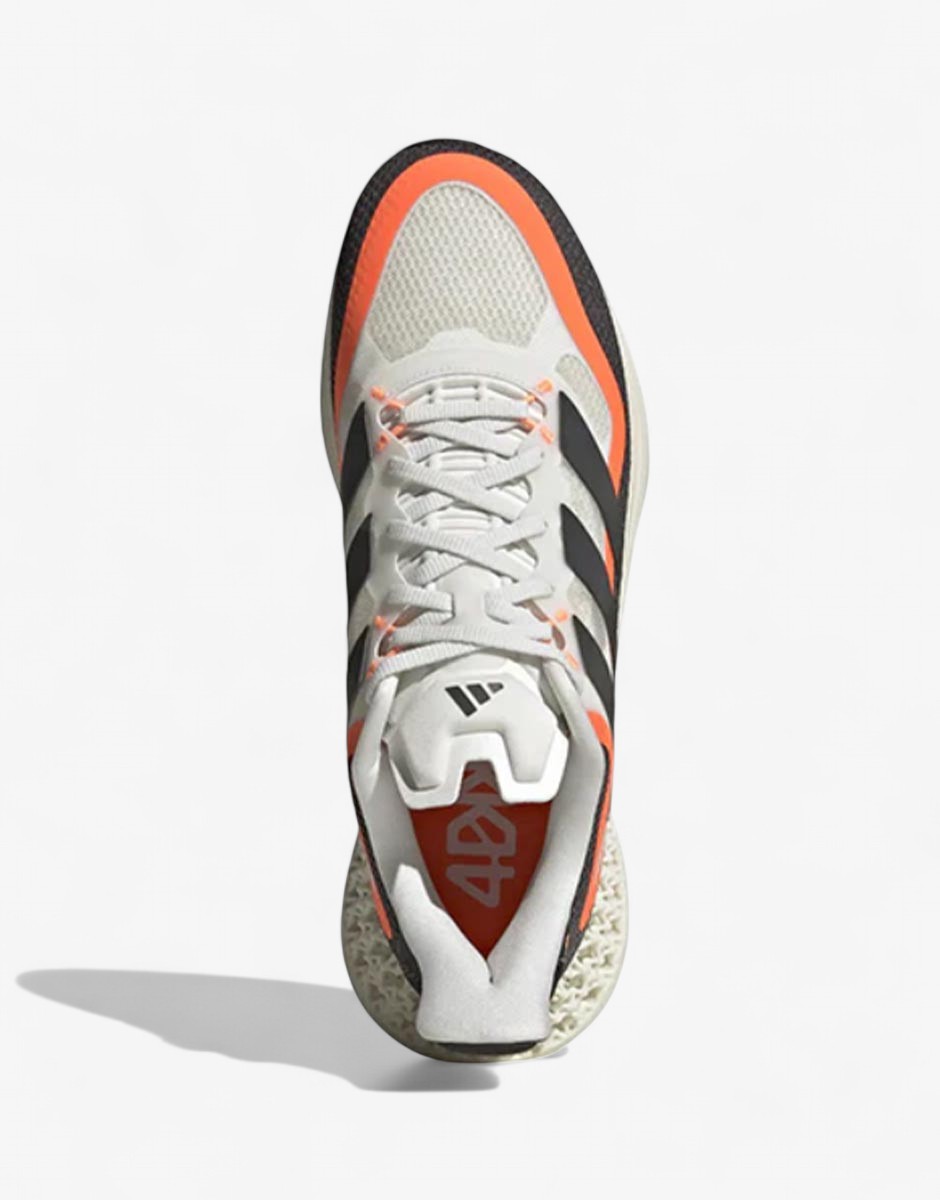 ADIDAS 4DFwd Pulse 2 Running Shoes White/Night Metallic/Orange