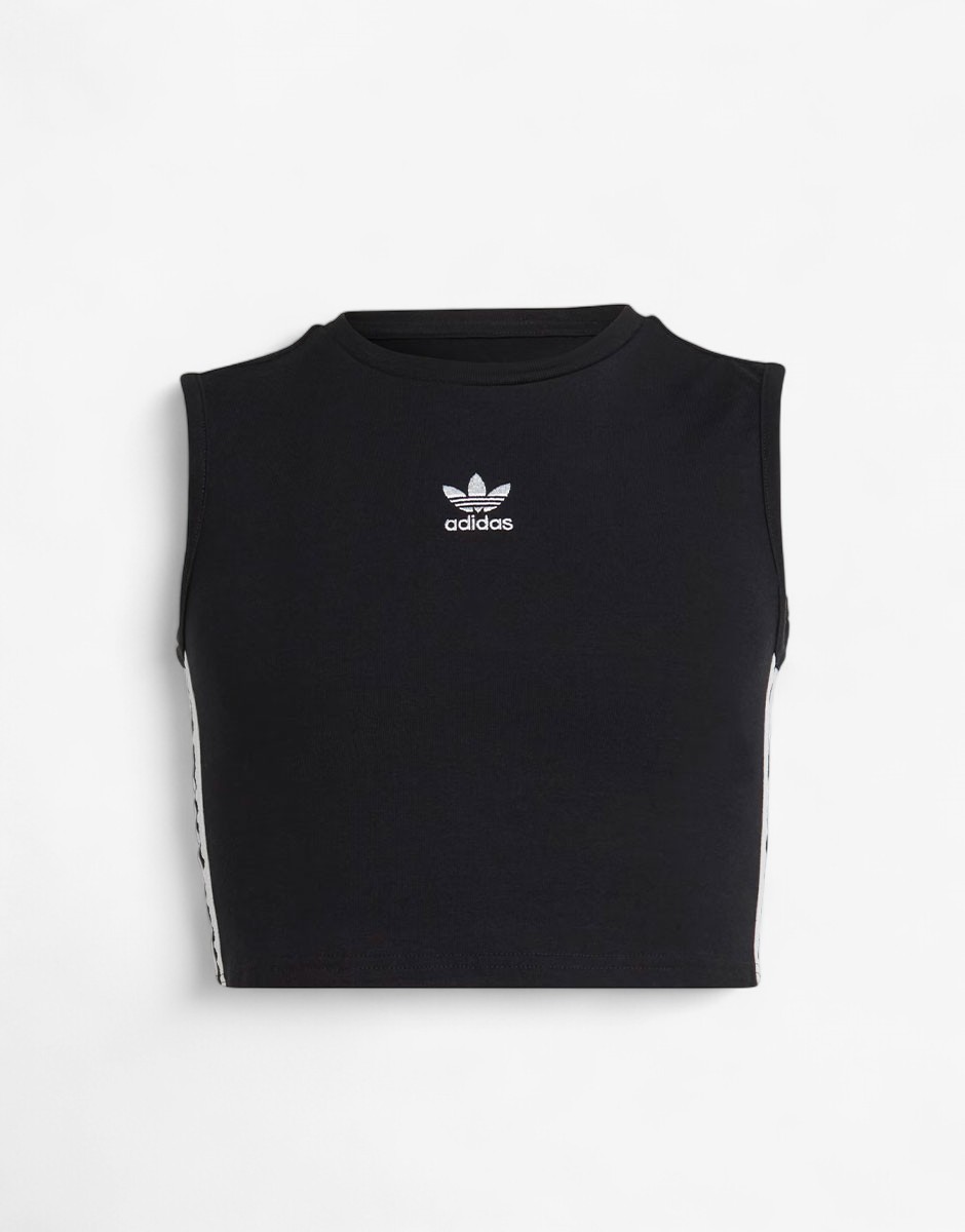 ADIDAS Adicolor Crop Tank Top Black