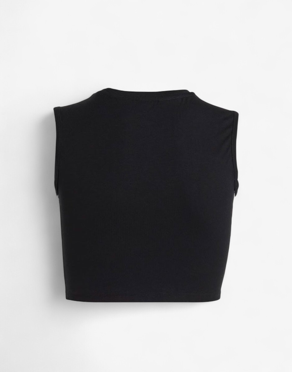 ADIDAS Adicolor Crop Tank Top Black
