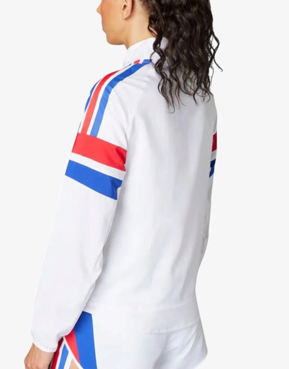 ADIDAS Adizero Retro Running Jacket White/Multicolor