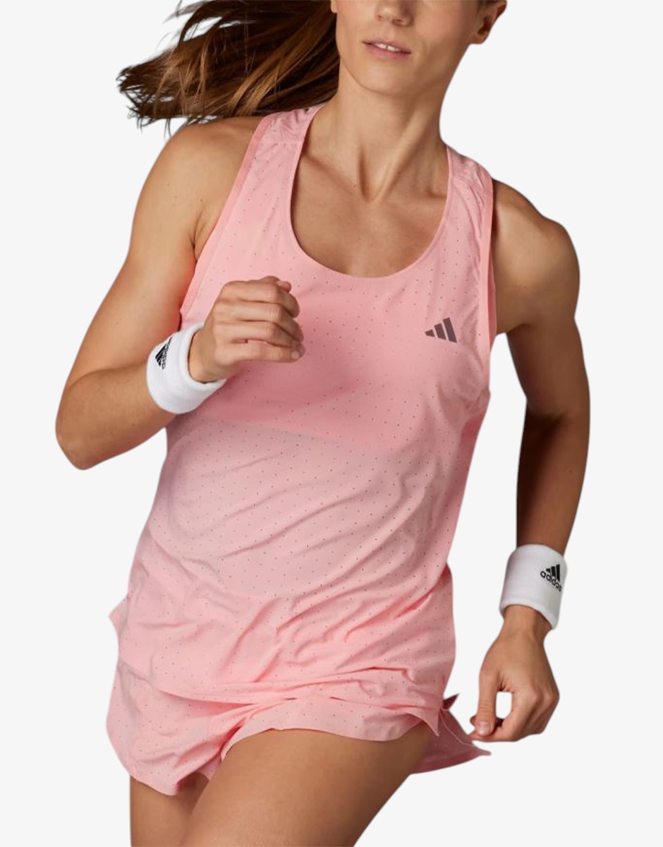 ADIDAS Adizero Running Tank Top Pink