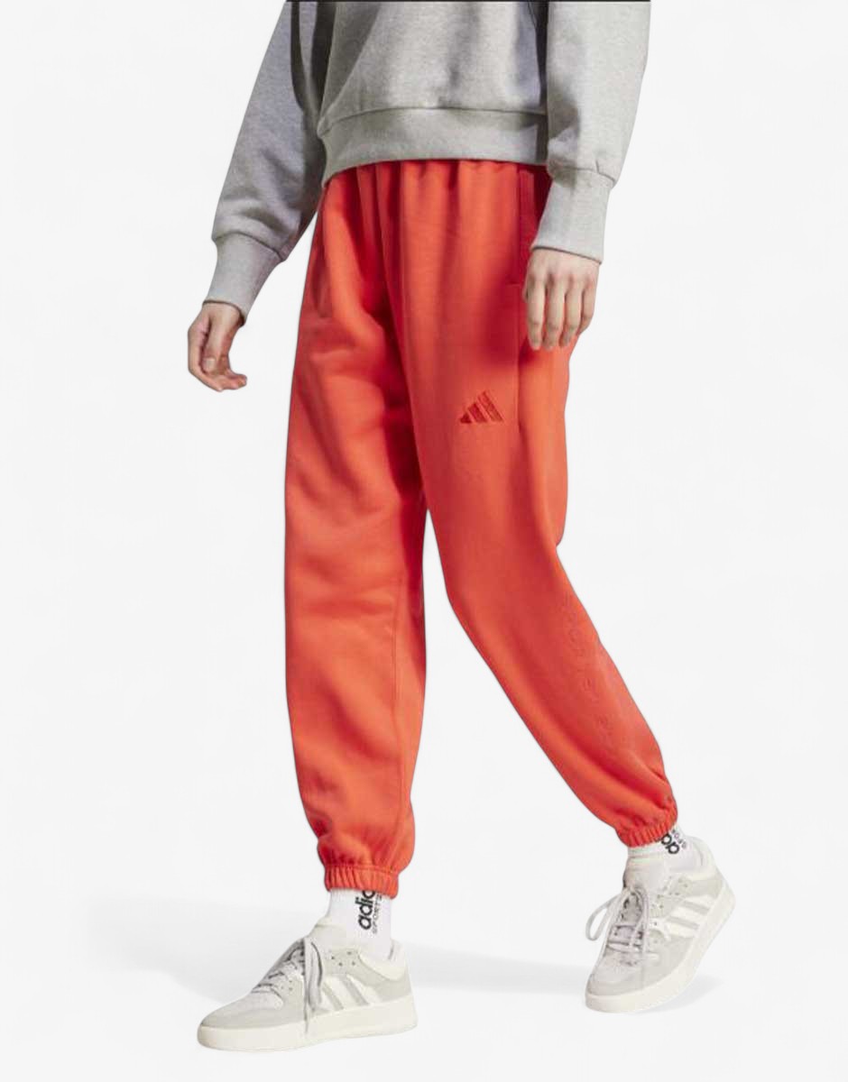 ADIDAS All Seasons Fleece Graphic Pants Red