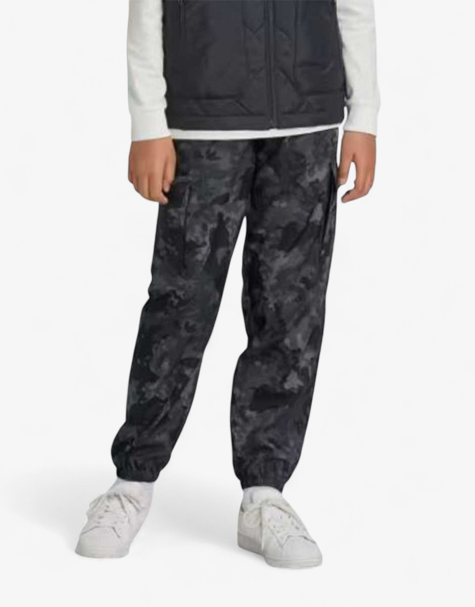 ADIDAS Allover Print Cargo Pants Grey/Black