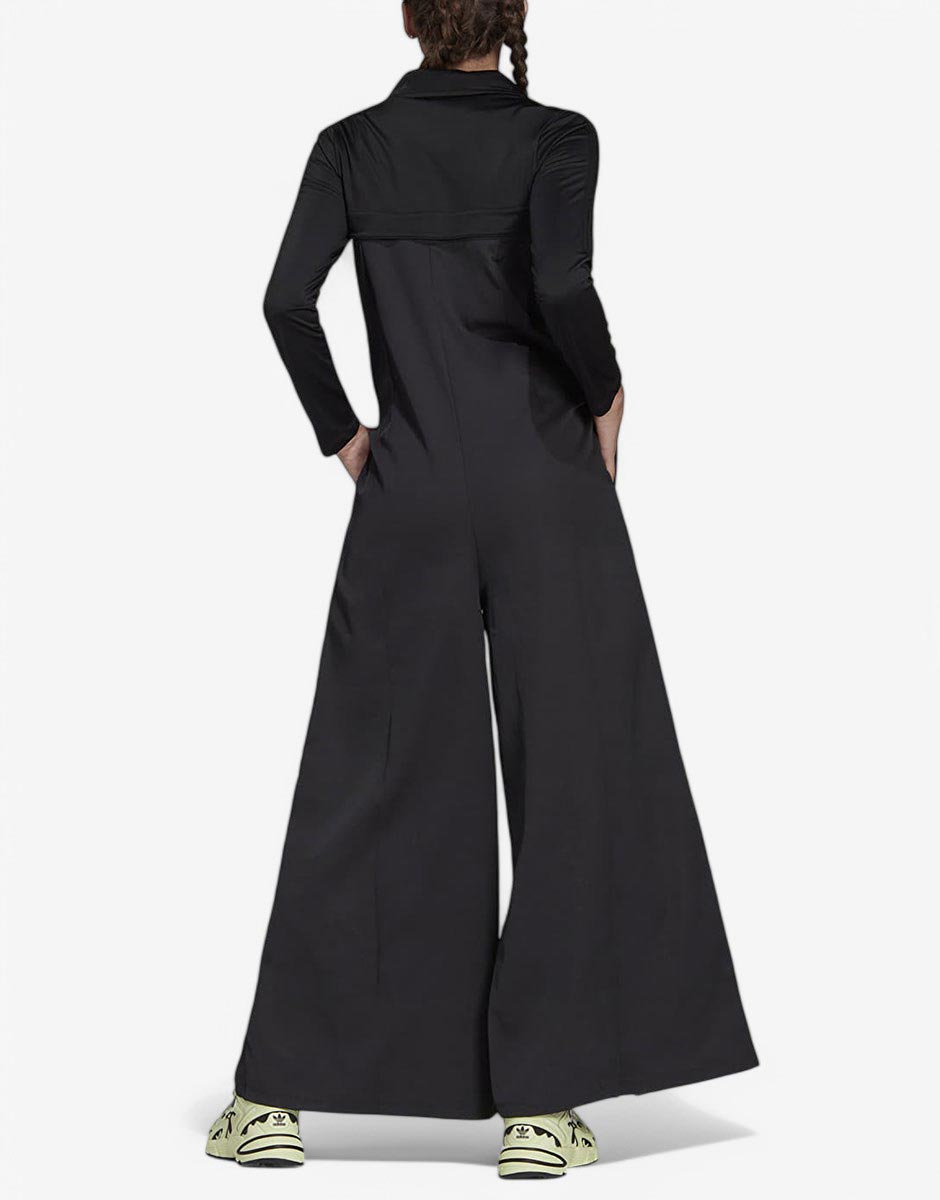 ADIDAS Always Original Snap-Button Jumpsuit Black