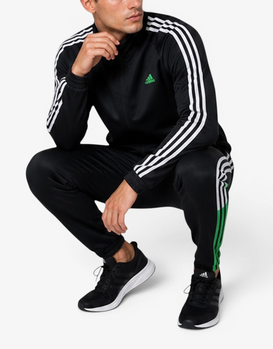 ADIDAS Back To School Woven Track Suit Black