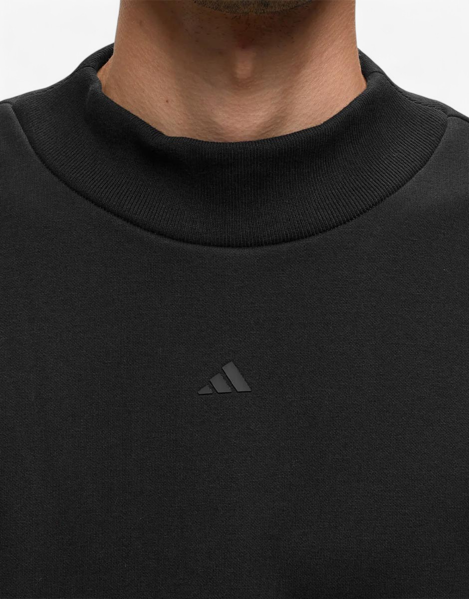 ADIDAS Basketball Crew Sweatshirt Black