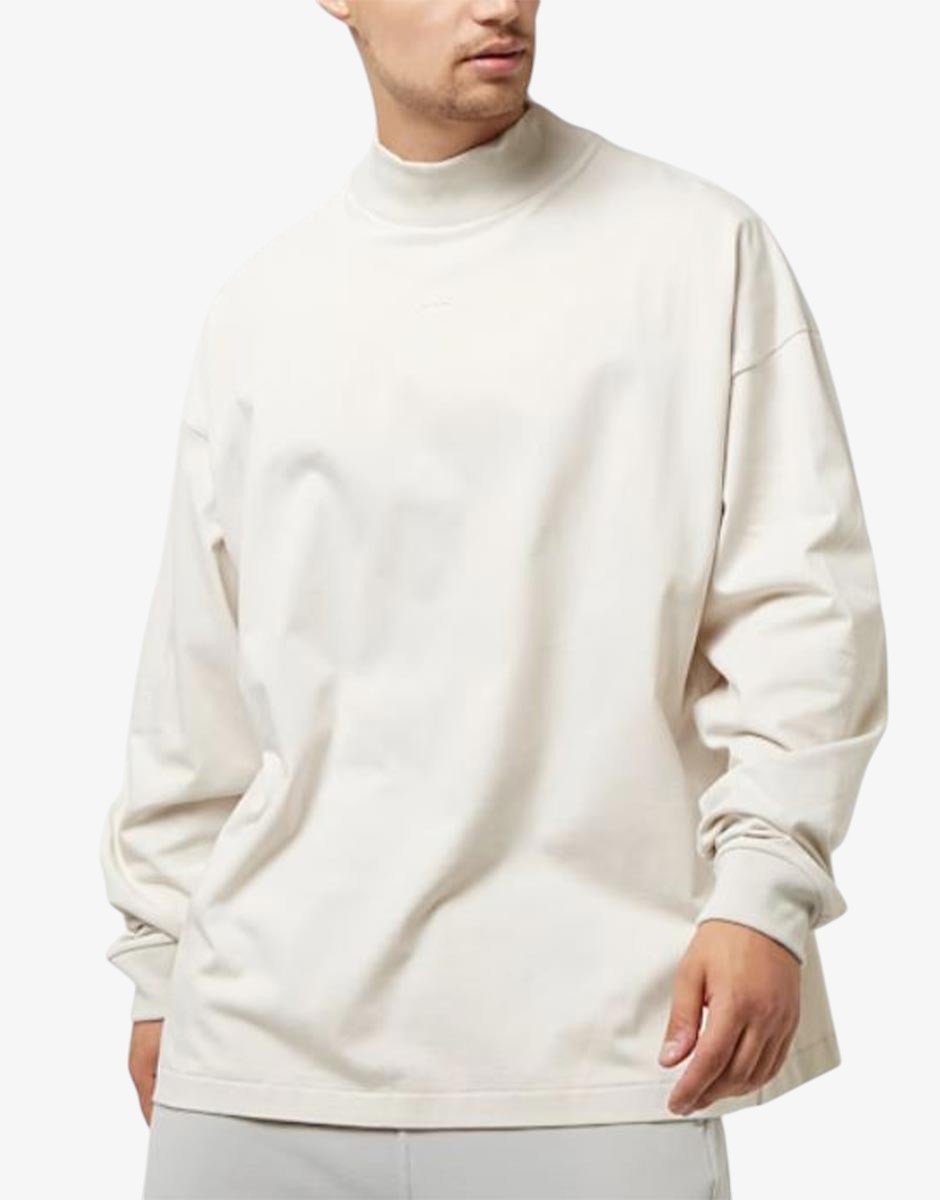 ADIDAS Basketball Sweatshirt Light Grey