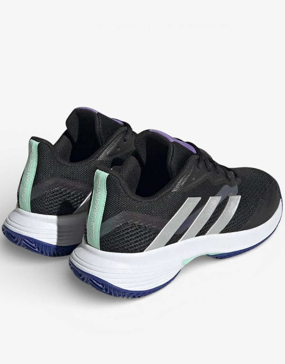 ADIDAS CourtJam Control Clay Shoes Black