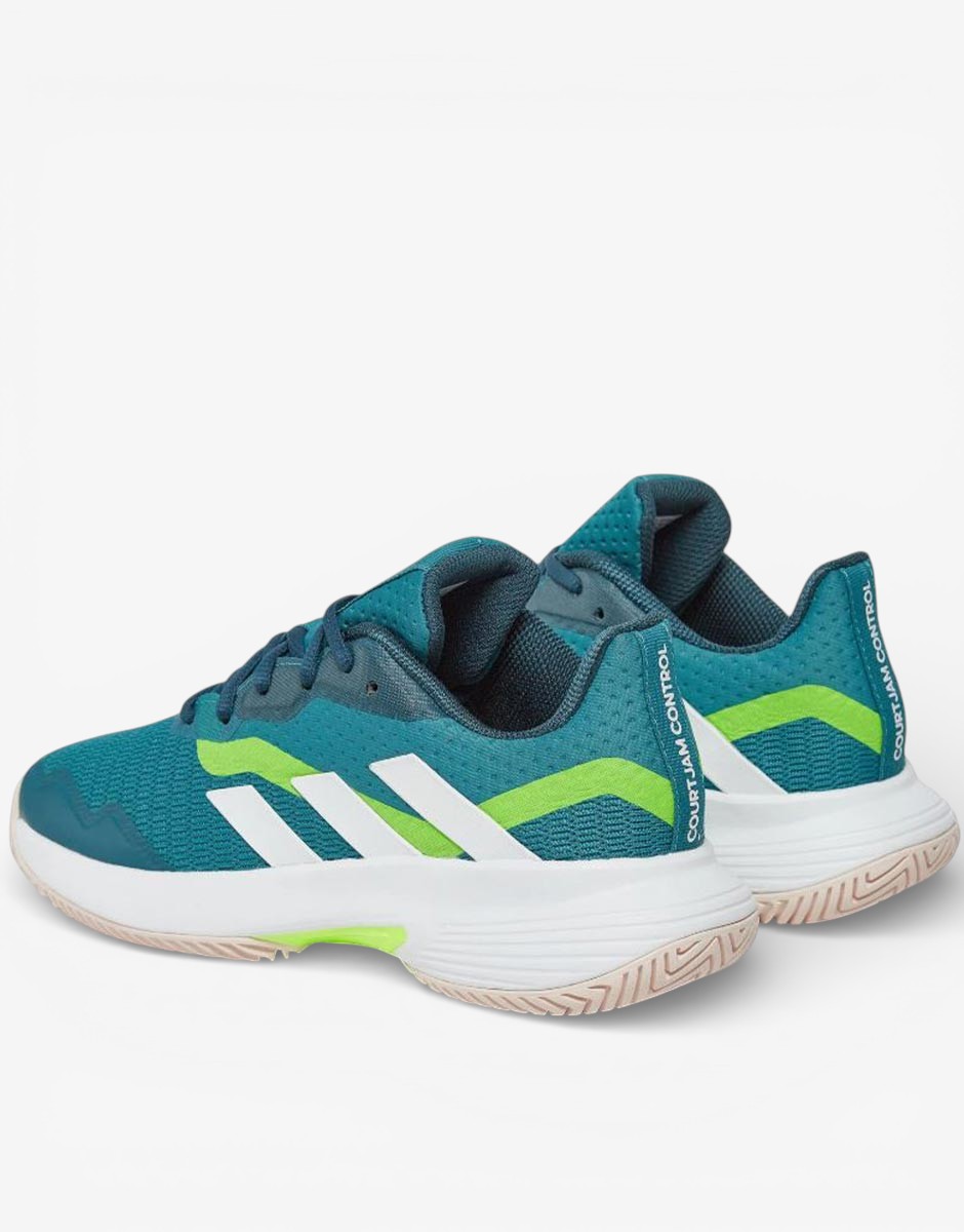 ADIDAS Courtjam Control Tennis Shoes Turquoise
