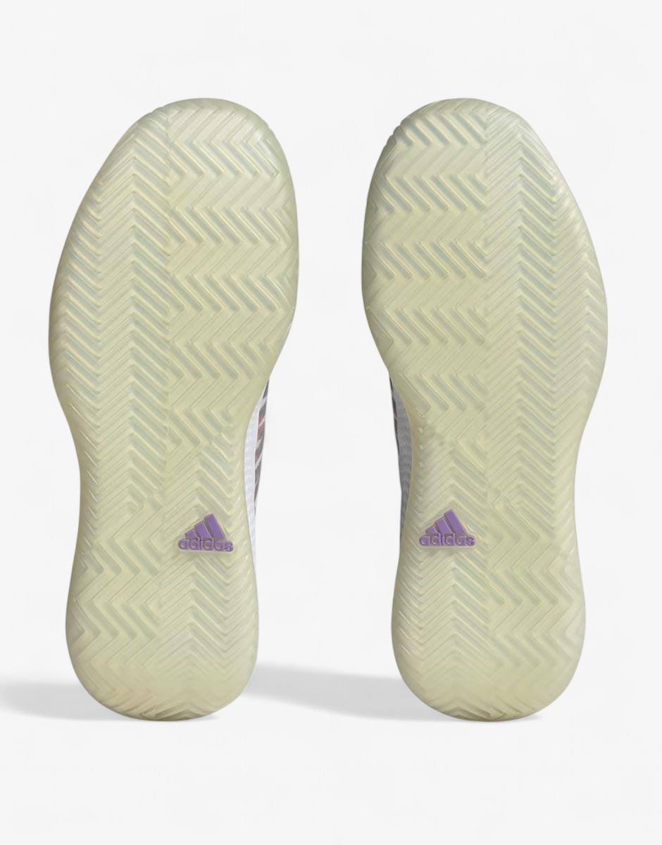 ADIDAS Defiant Speed Tennis Shoes White/Purple