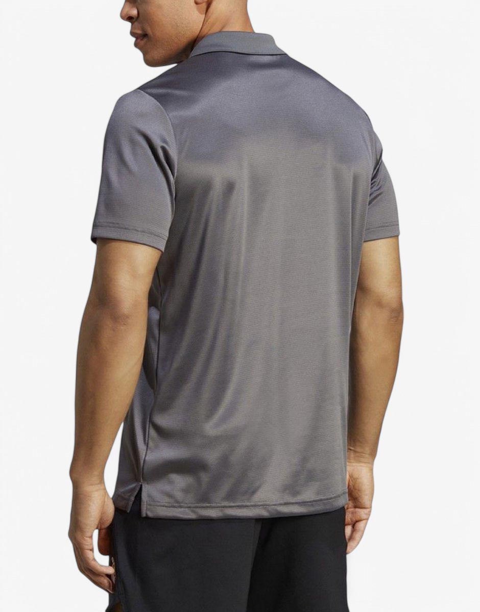 ADIDAS Designed To Move 3-Stripes Polo Grey