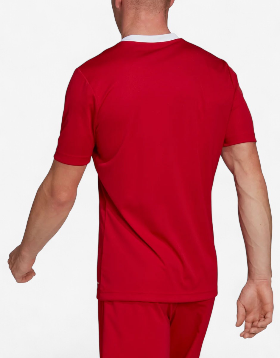 ADIDAS Entrada 22 Football Tee Red