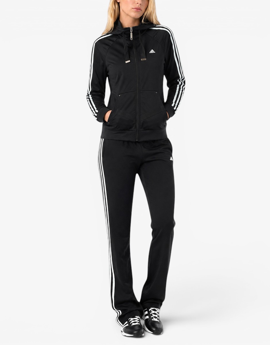 ADIDAS Essentials 3S Woven Tracksuit Black