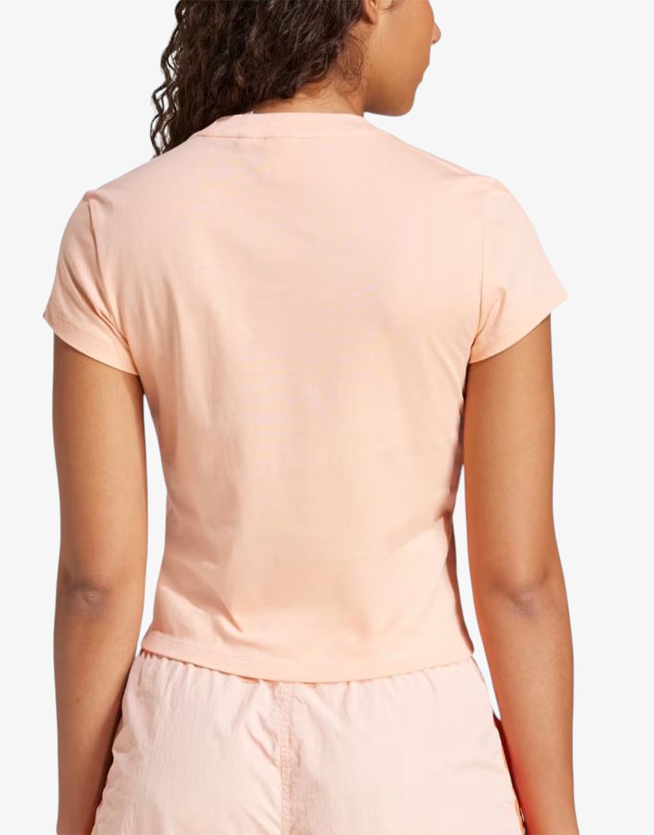 ADIDAS Essentials Slim Tee Glow Pink