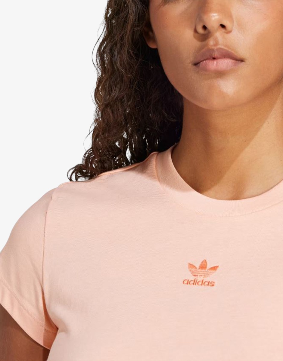 ADIDAS Essentials Slim Tee Glow Pink