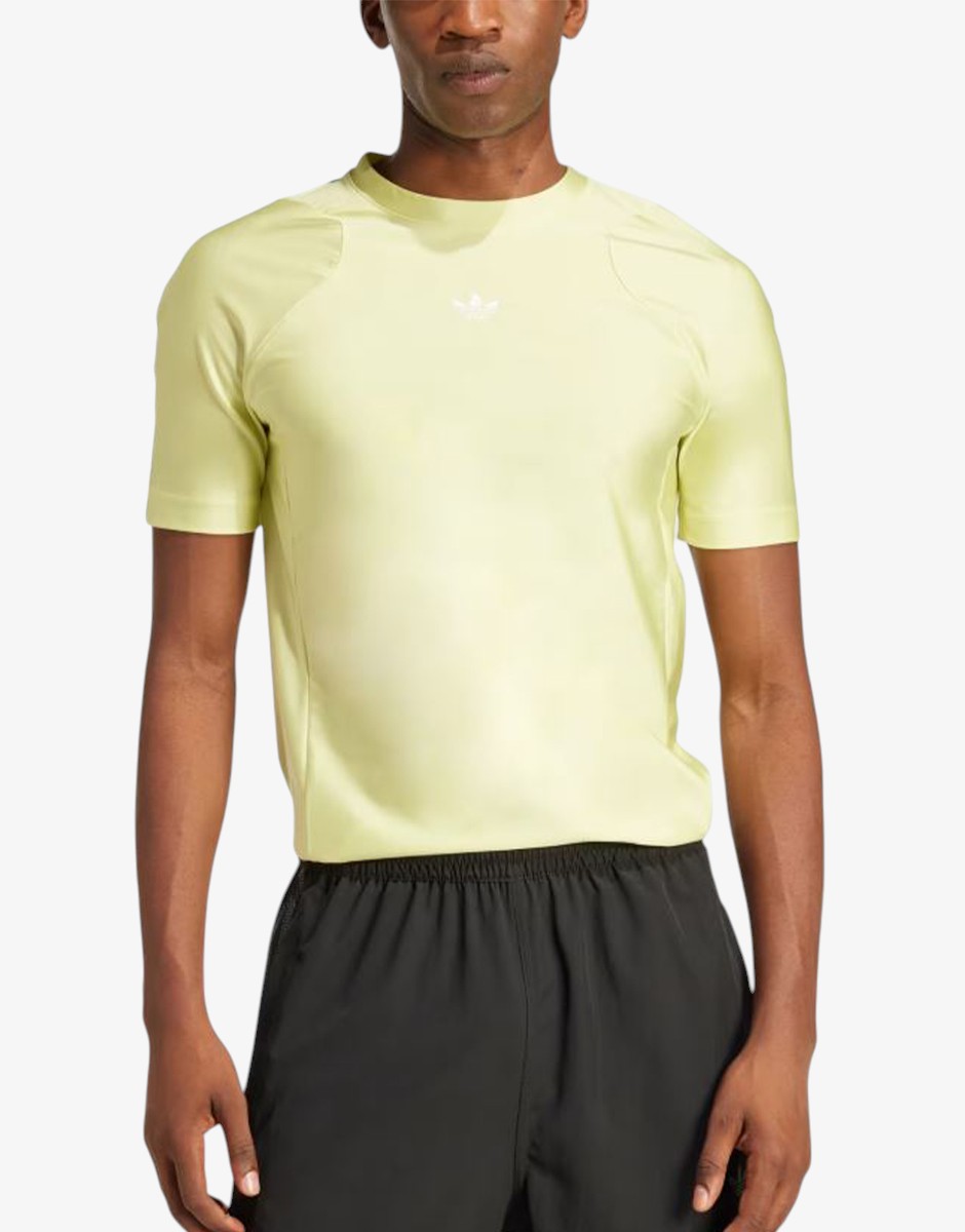 ADIDAS Fashion Cut Line Tee Yellow