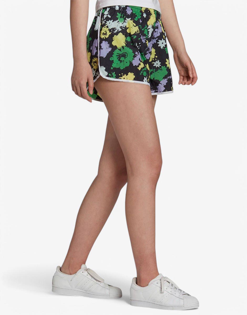 ADIDAS Floral Shorts Multicolor