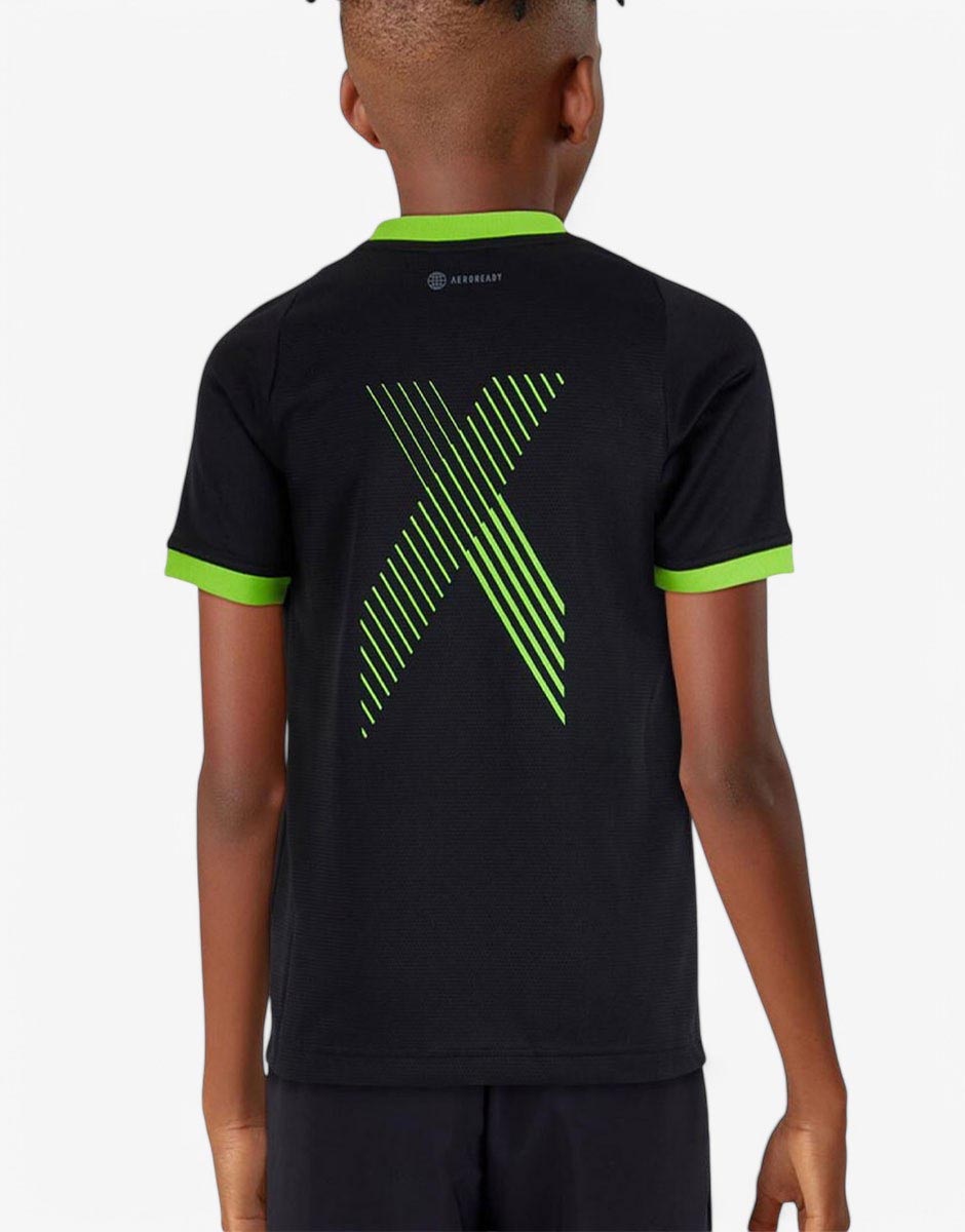 ADIDAS Football Inspired X Training Tee Black
