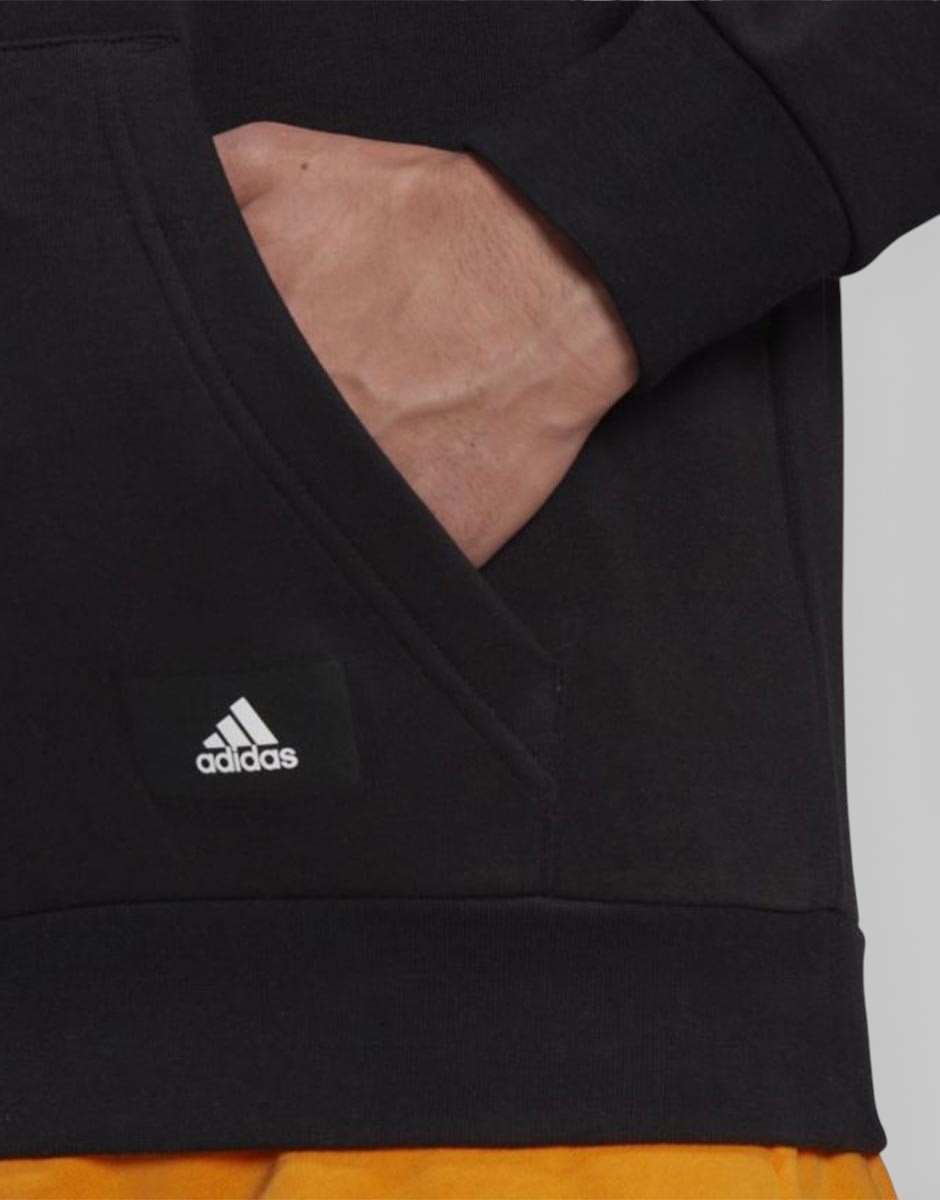 ADIDAS Future Icons Three Bar Hoodie Black