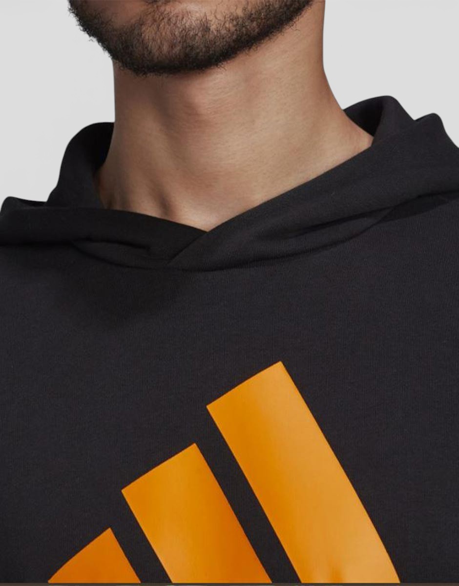 ADIDAS Future Icons Three Bar Hoodie Black