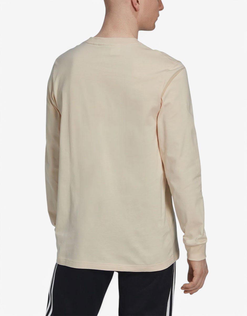 ADIDAS Graphic Fun Long Sleeve Tee Beige