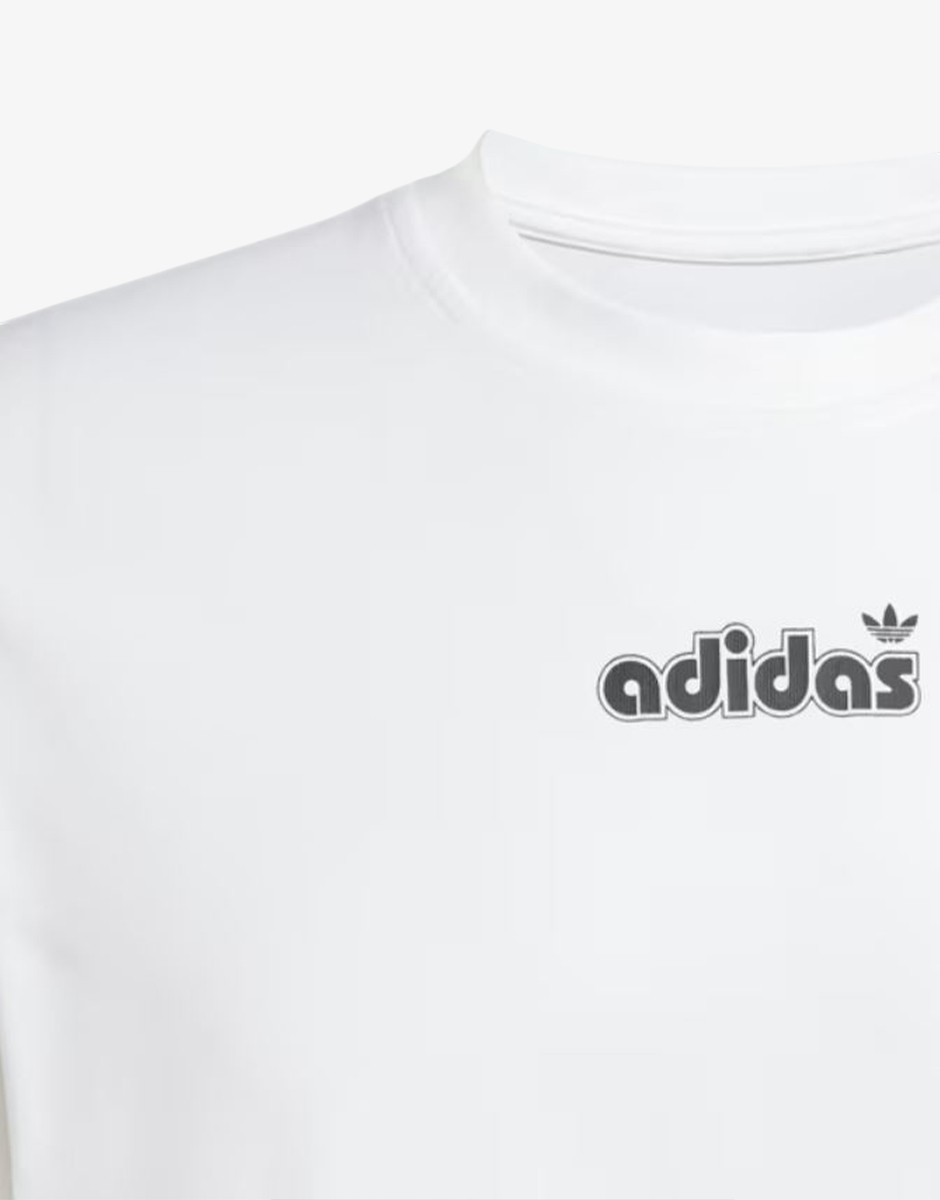 ADIDAS Graphic Teе White