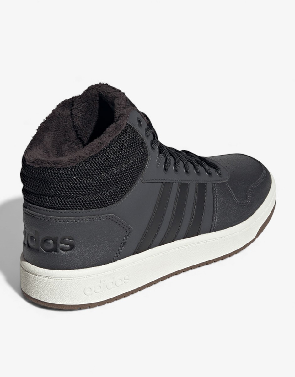 ADIDAS Hoops 2.0 Mid Winterized Shoes Black