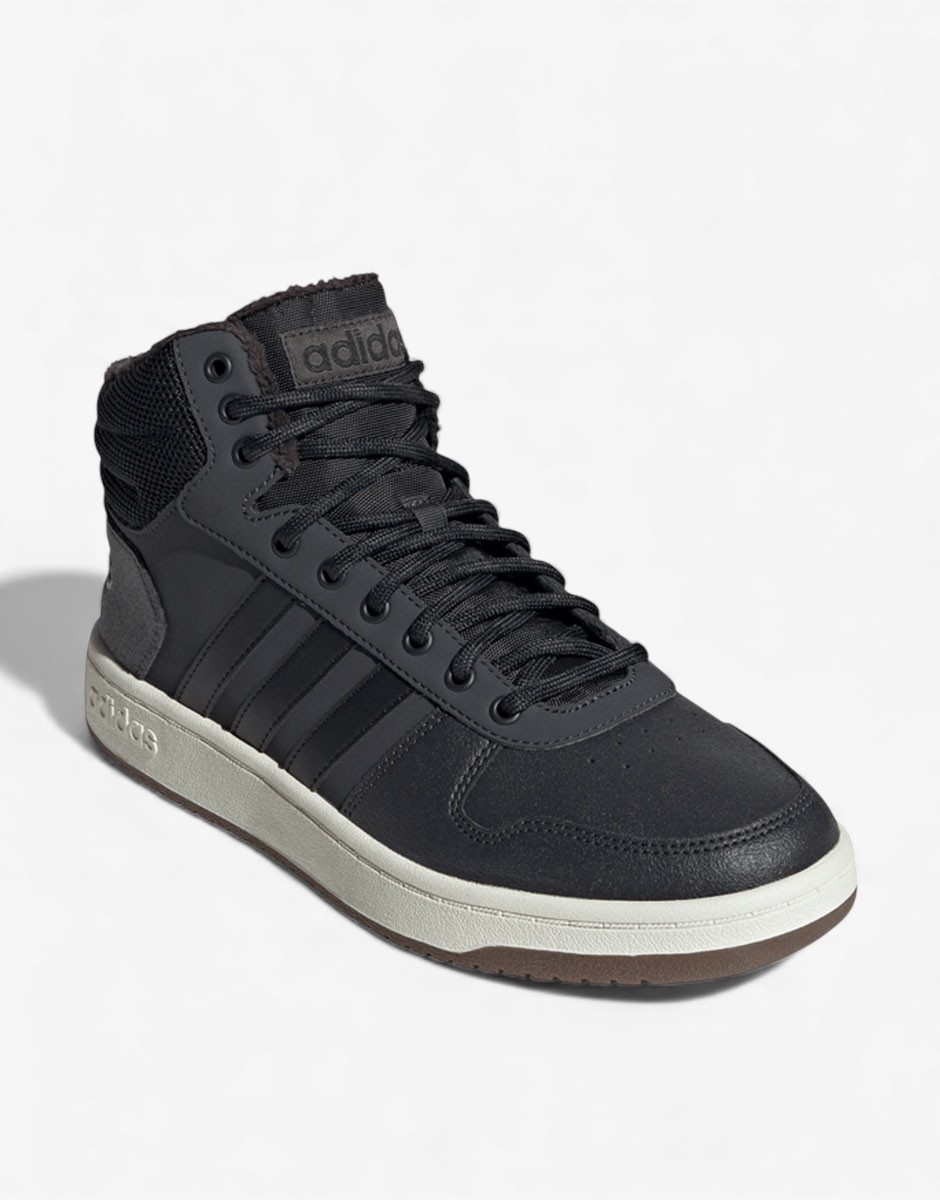 ADIDAS Hoops 2.0 Mid Winterized Shoes Black
