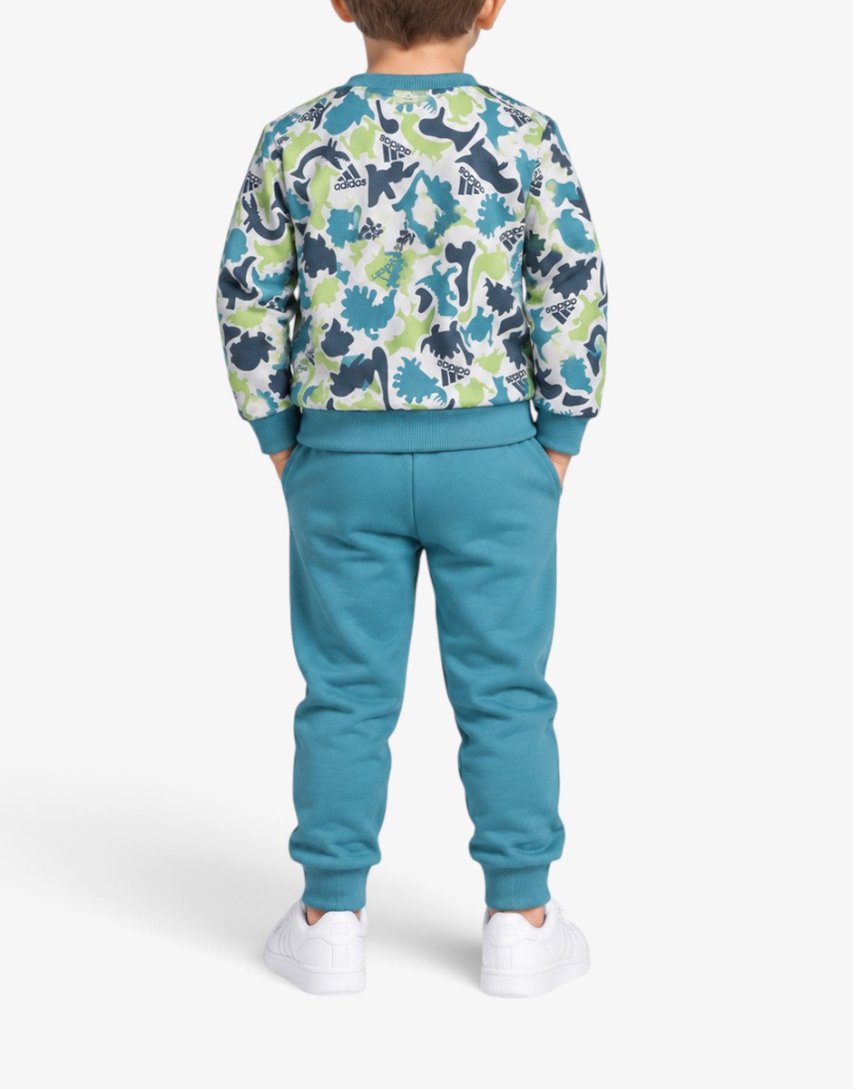 ADIDAS I Aop Ft Jog Blue/Green
