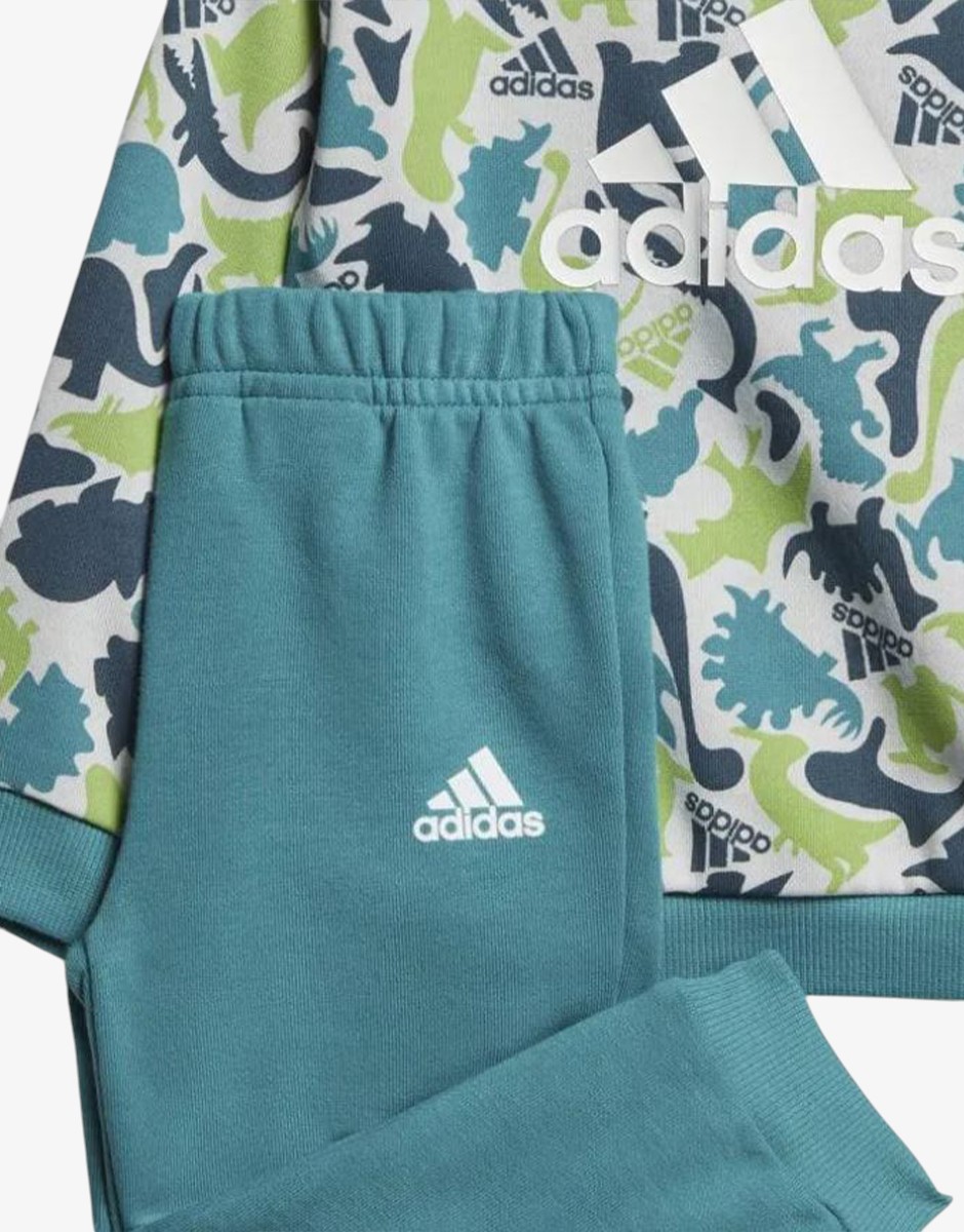 ADIDAS I Aop Ft Jog Blue/Green
