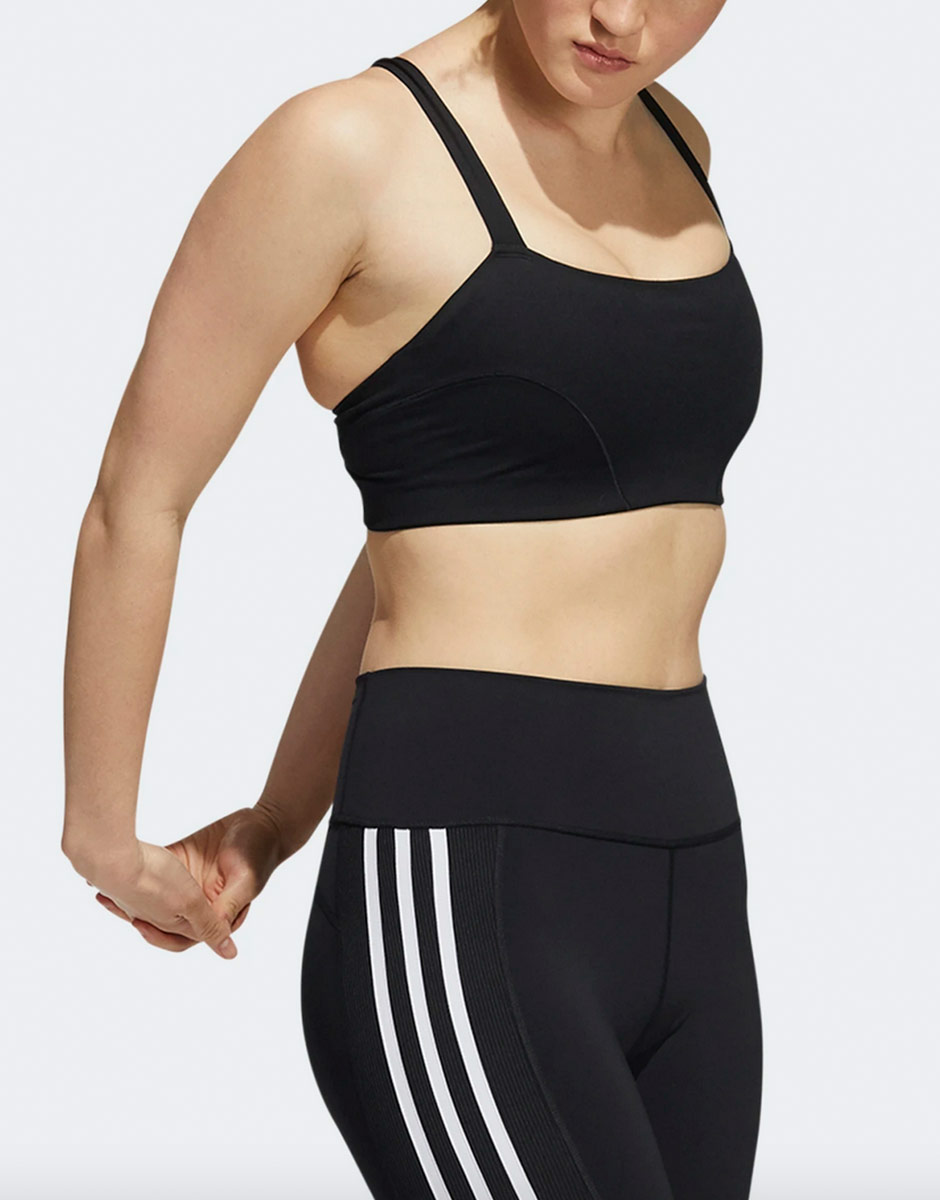 ADIDAS Light-Support Yoga Bra Black