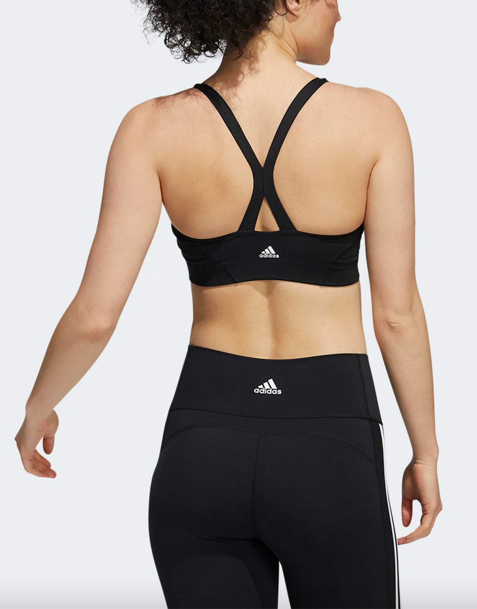 ADIDAS Light-Support Yoga Bra Black