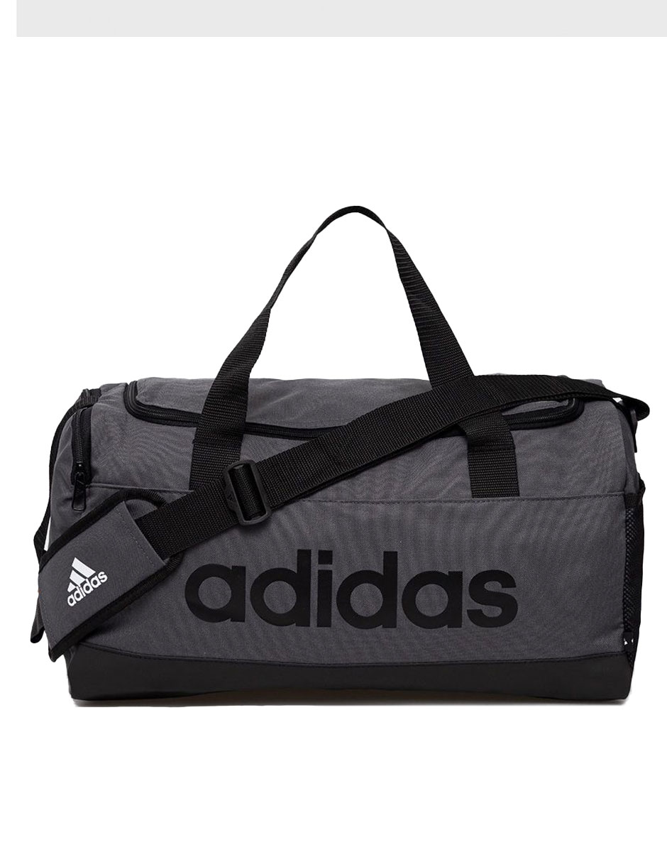 ADIDAS Linear Logo Duffel Bag Grey