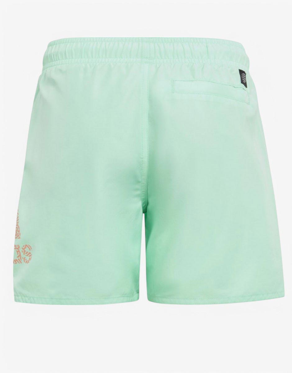 ADIDAS Logo Clx Swim Shorts Green