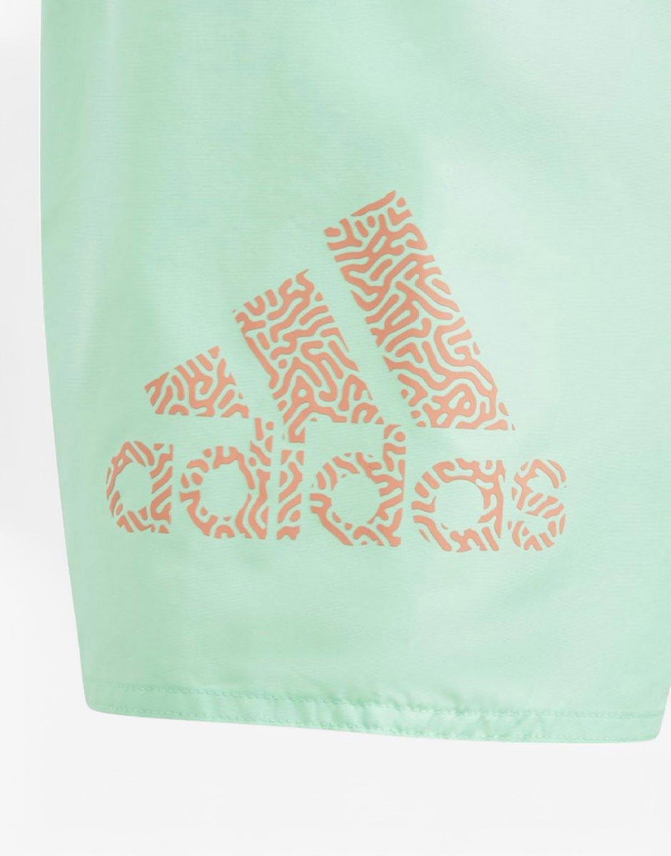 Adidas Logo Clx Swim Shorts Green