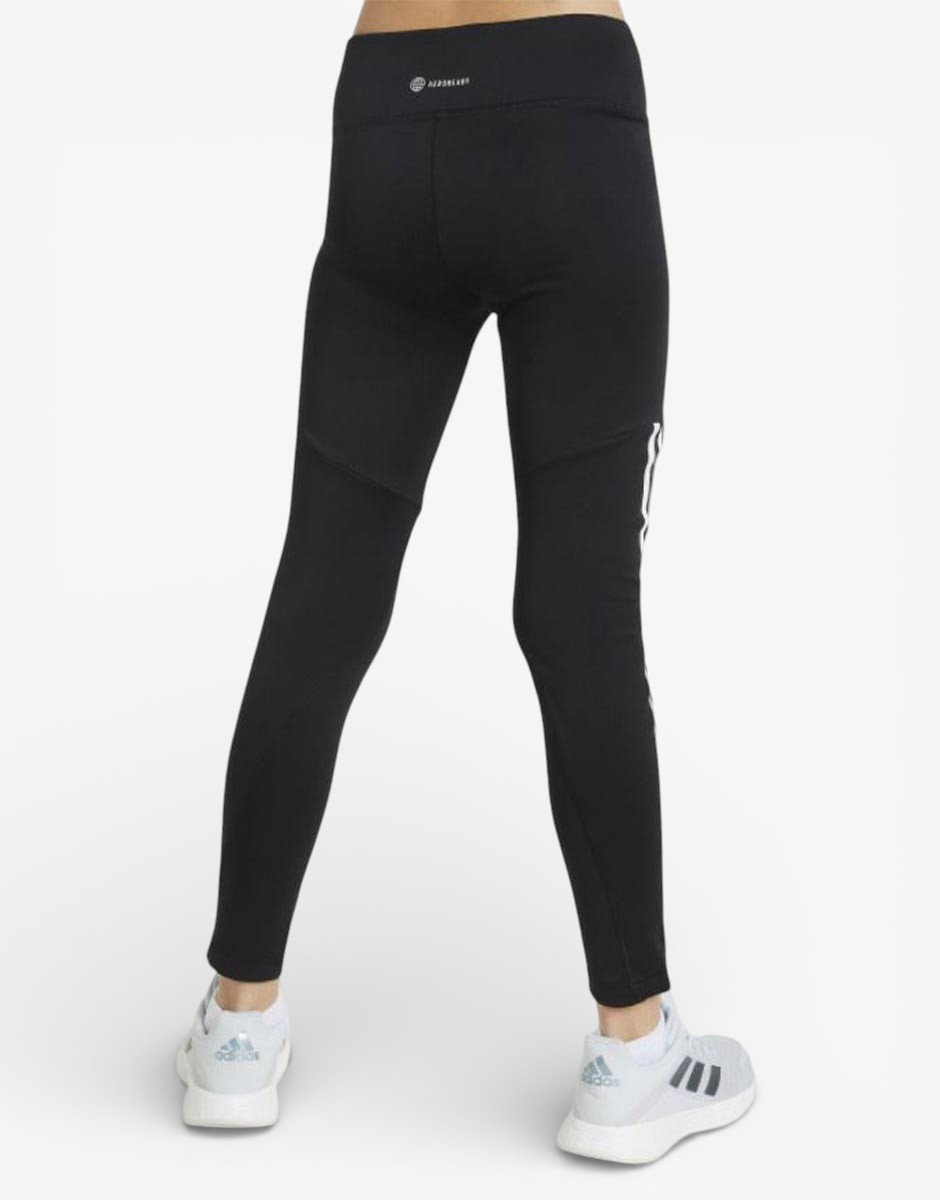 ADIDAS Optime Aeroready Training 3-Stripes Leggings Black