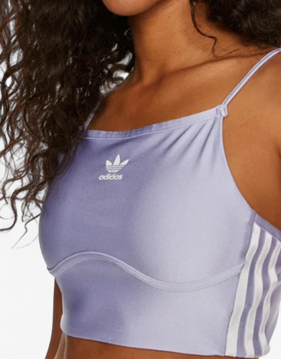 ADIDAS Originals 3-Stripes Training Top Purple