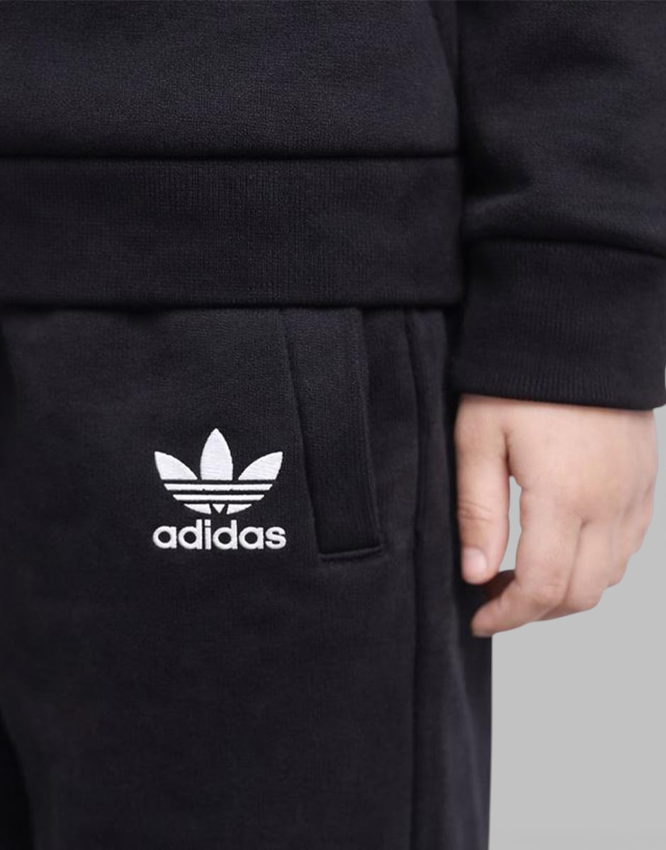 ADIDAS Originals Adicolor Crew Tracksuit Black