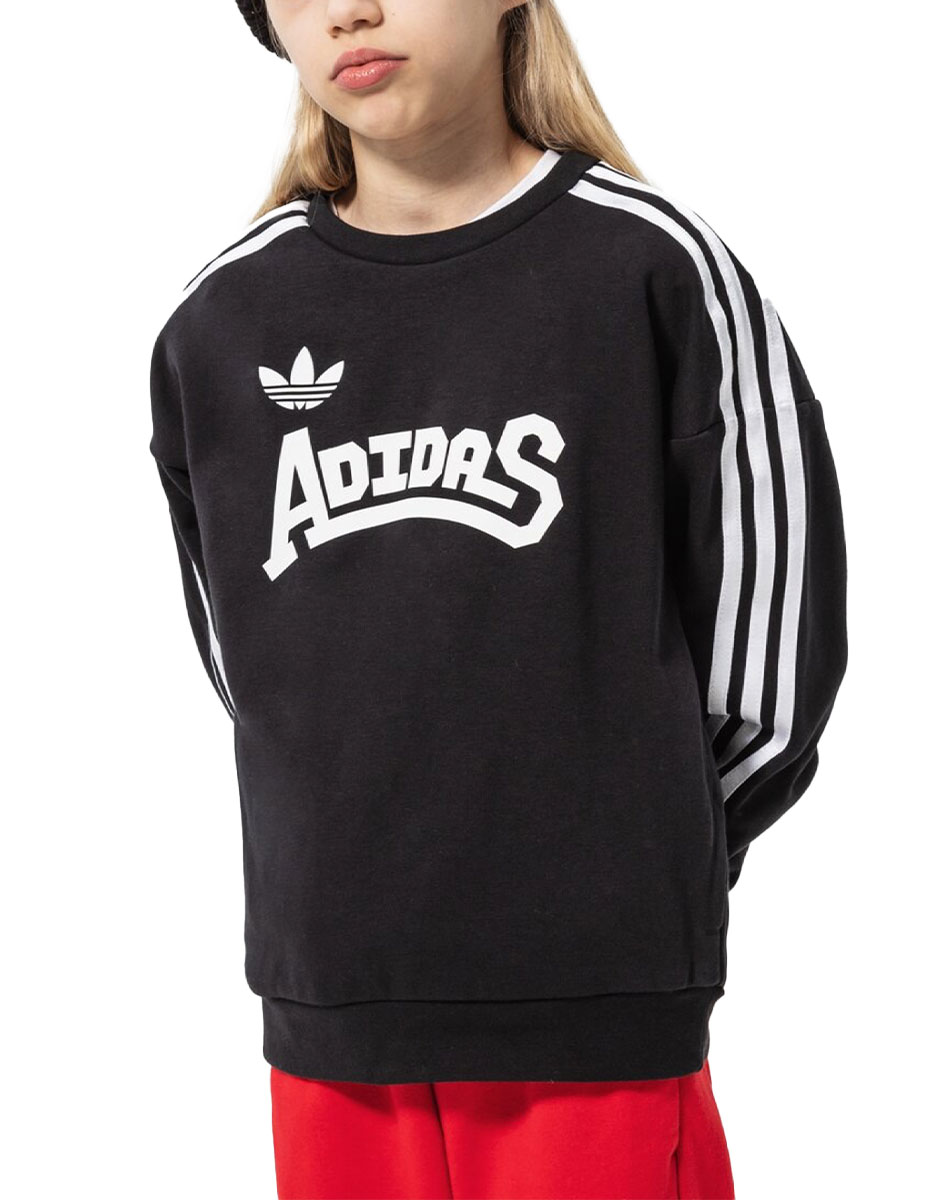 ADIDAS Originals Graphic Crew Sweatshirt Black